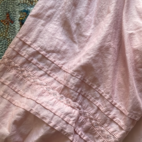 LC Lauren Conrad Pink Bubble Sleeve Top - Picture 5 of 8